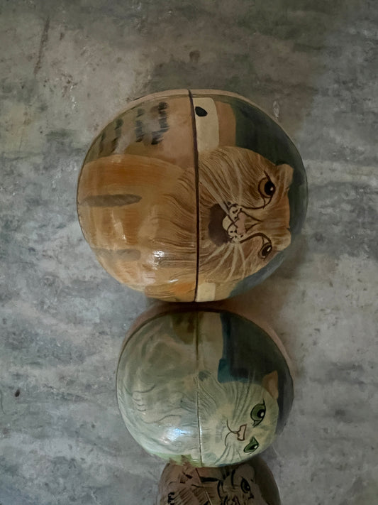 Ball Container Decor Set 1990’s | Vintage Curation