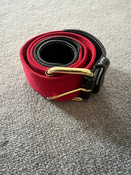 STÆRK MENSWEAR COLLECTION BELT / CANVAS & LEATHER / LIMITED EDITION