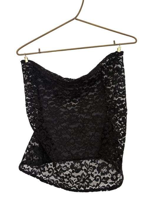 STÆRK ARCHIVE | THE DANCER LACE BANDEAU TOP / BLACK / LIMITED EDITION