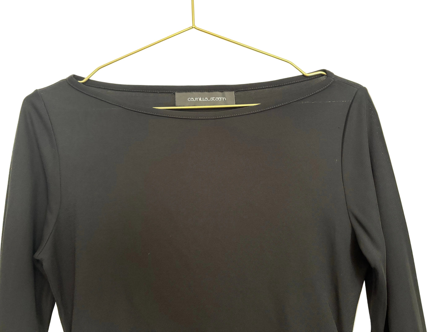 STÆRK ARCHIVE | SIGNATURE RUCHED TEE DRESS / BLACK / LIMITED EDITION