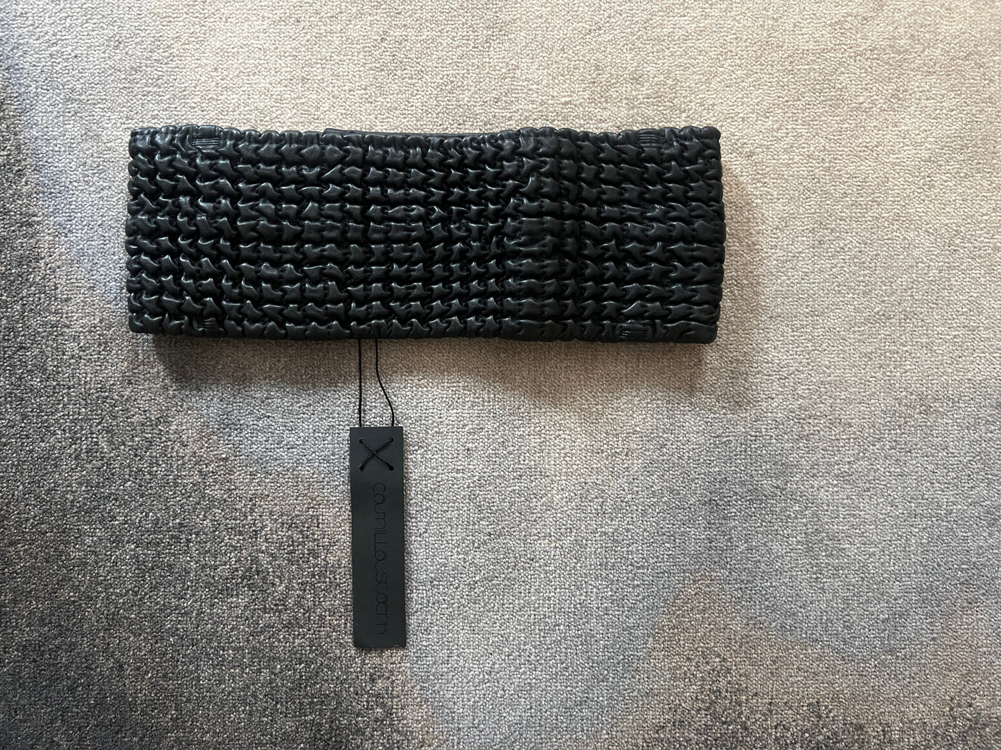 STÆRK ARCHIVE |
THE CAVALIÉR SHIRRED BELT / BLACK LEATHER / LIMITED EDITION