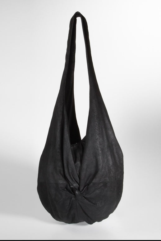 LA MAÎTRESSE SHOULDER KNOT BAG / BLACK LEATHER / LIMITED EDITION