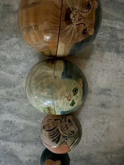 Ball Container Decor Set 1990’s | Vintage Curation 