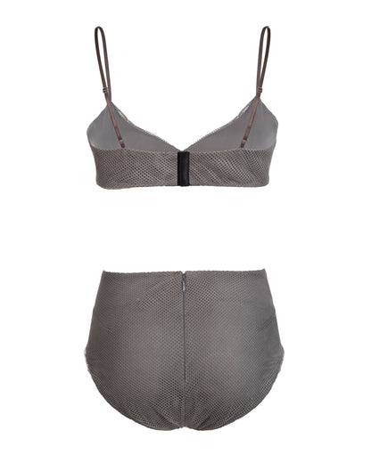 STÆRK ARCHIVE | The Vanitas Lingerie Set / Silver / Limited Edition Color