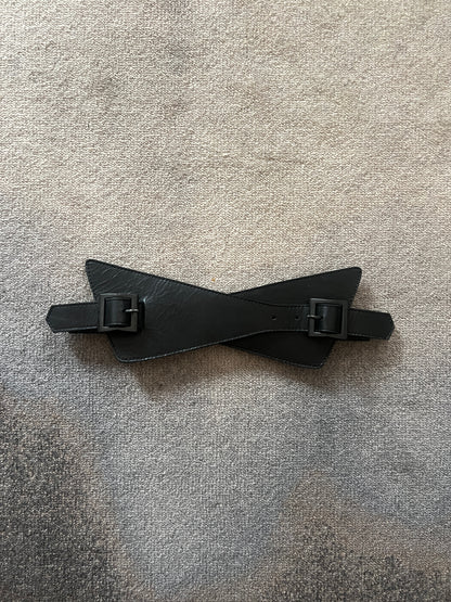 LA MAÎTRESSE CROSS BELT / BLACK LEATHER / LIMITED EDITION