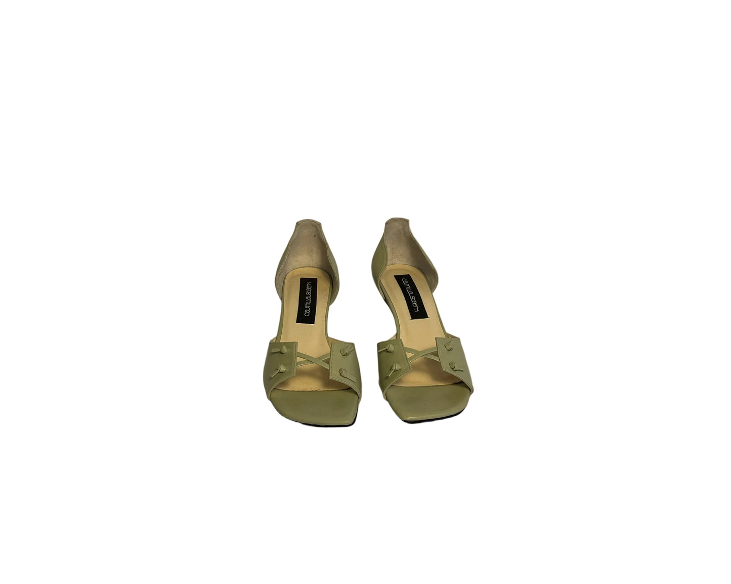 STÆRK ARCHIVE | THE EILEEN GRAY KNOT STRING SLIDE / PALE MINT