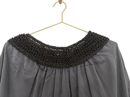 STÆRK ARCHIVE | PICK UP MY PIECES DRAPE DRESSES / GREY & BLACK / LIMITED EDITION