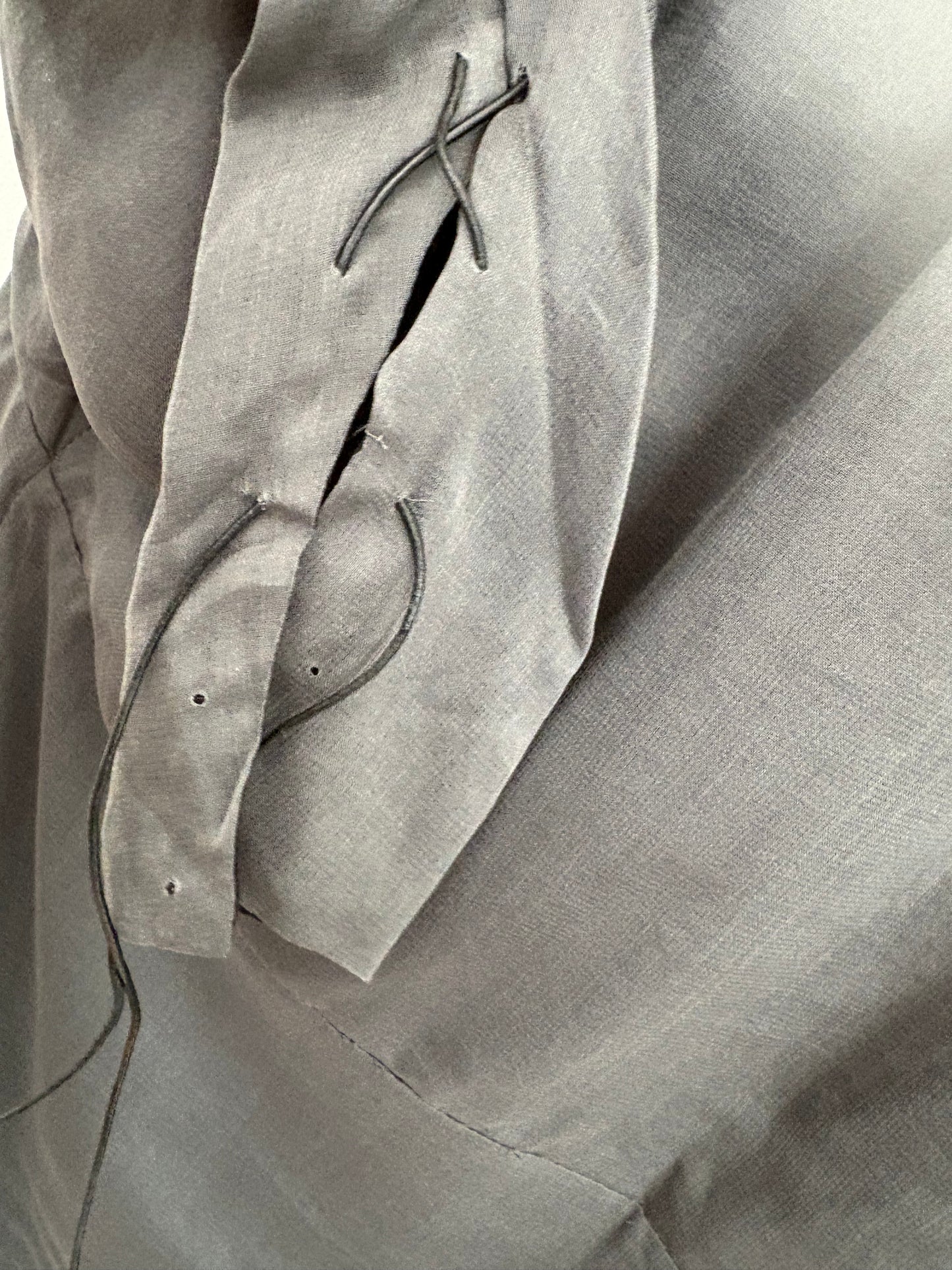 STÆRK ARCHIVE | PICK UP MY PIECES DRAPE DRESSES / GREY & BLACK / LIMITED EDITION