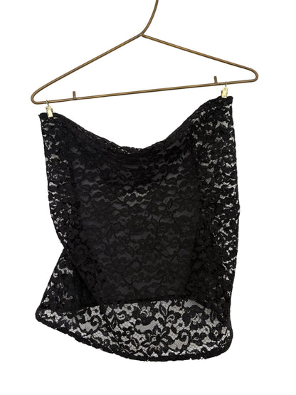 STÆRK ARCHIVE | THE DANCER LACE BANDEAU TOP / BLACK / LIMITED EDITION