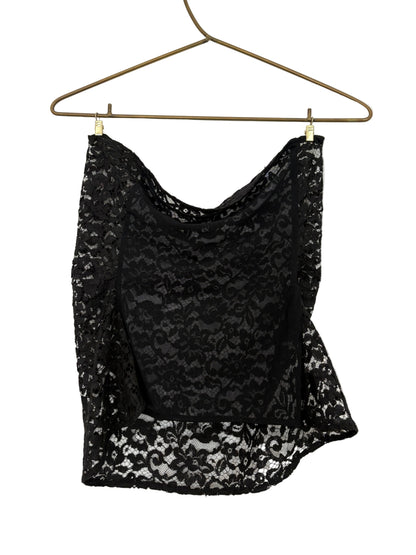 STÆRK ARCHIVE | THE DANCER LACE BANDEAU TOP / BLACK / LIMITED EDITION