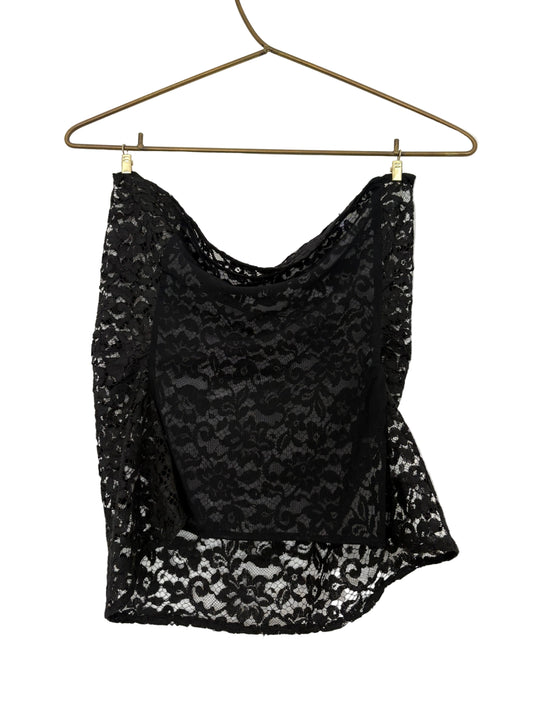 STÆRK ARCHIVE | THE DANCER LACE BANDEAU TOP / BLACK / LIMITED EDITION