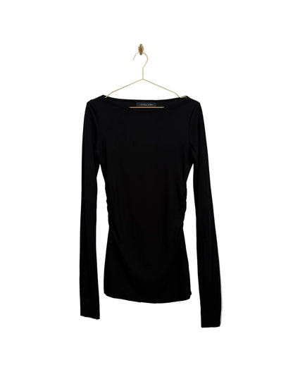 STÆRK ARCHIVE | SIGNATURE RUCHED TEE DRESS / BLACK / LIMITED EDITION
