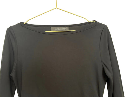 STÆRK ARCHIVE | SIGNATURE RUCHED TEE DRESS / BLACK / LIMITED EDITION