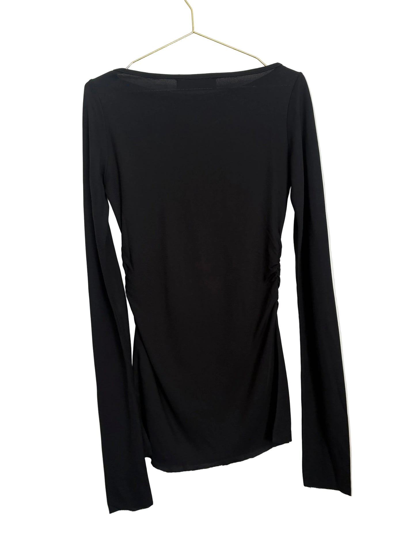 STÆRK ARCHIVE | SIGNATURE RUCHED TEE DRESS / BLACK / LIMITED EDITION