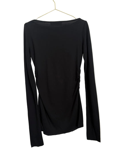 STÆRK ARCHIVE | SIGNATURE RUCHED TEE DRESS / BLACK / LIMITED EDITION