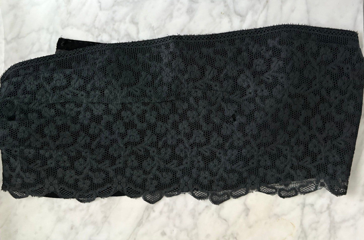 STÆRK ARCHIVE | PICK UP MY PIECES BELT / BLACK LACE / LIMITED EDITION