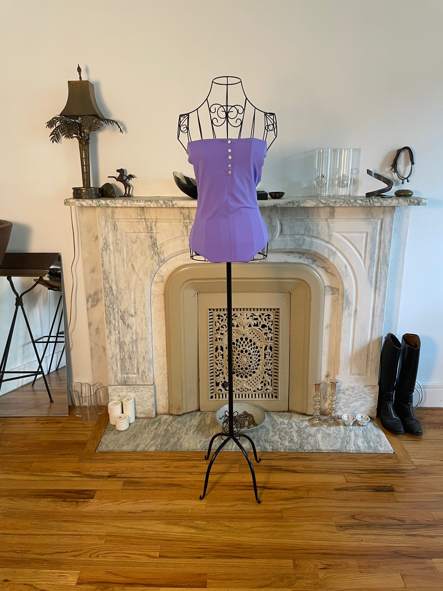 STÆRK ARCHIVE | THE DANCER LACE SWIMSUIT / LILAC / LIMITED EDITION COLOR