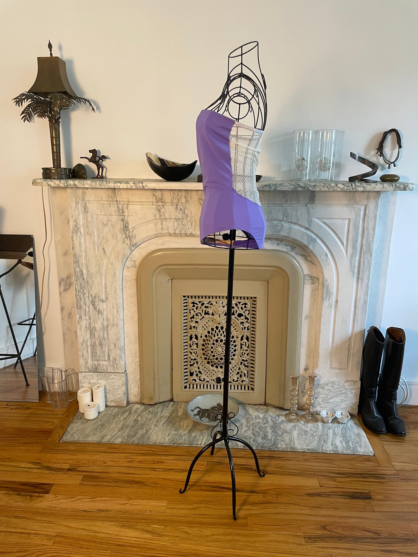 STÆRK ARCHIVE | THE DANCER LACE SWIMSUIT / LILAC / LIMITED EDITION COLOR