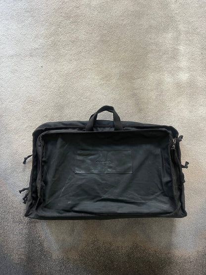STÆRK ARCHIVE | THE ZIPPER WEEKENDER / BLACK OILSKIN & LEATHER / LIMITED EDITION