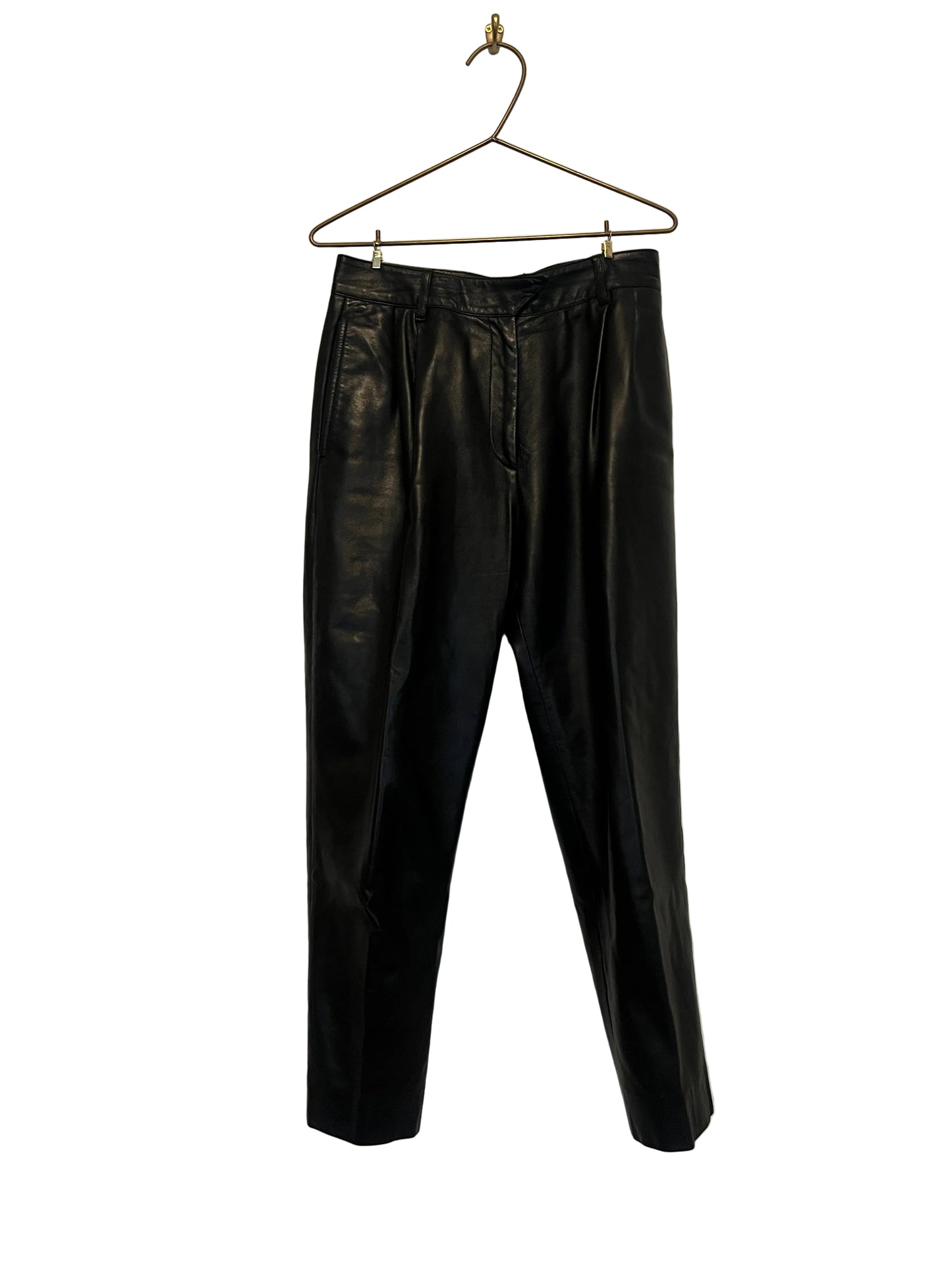 STÆRK ARCHIVE | 
THE MANHATTAN LEATHER PANTS / BLACK / LIMITED EDITION
