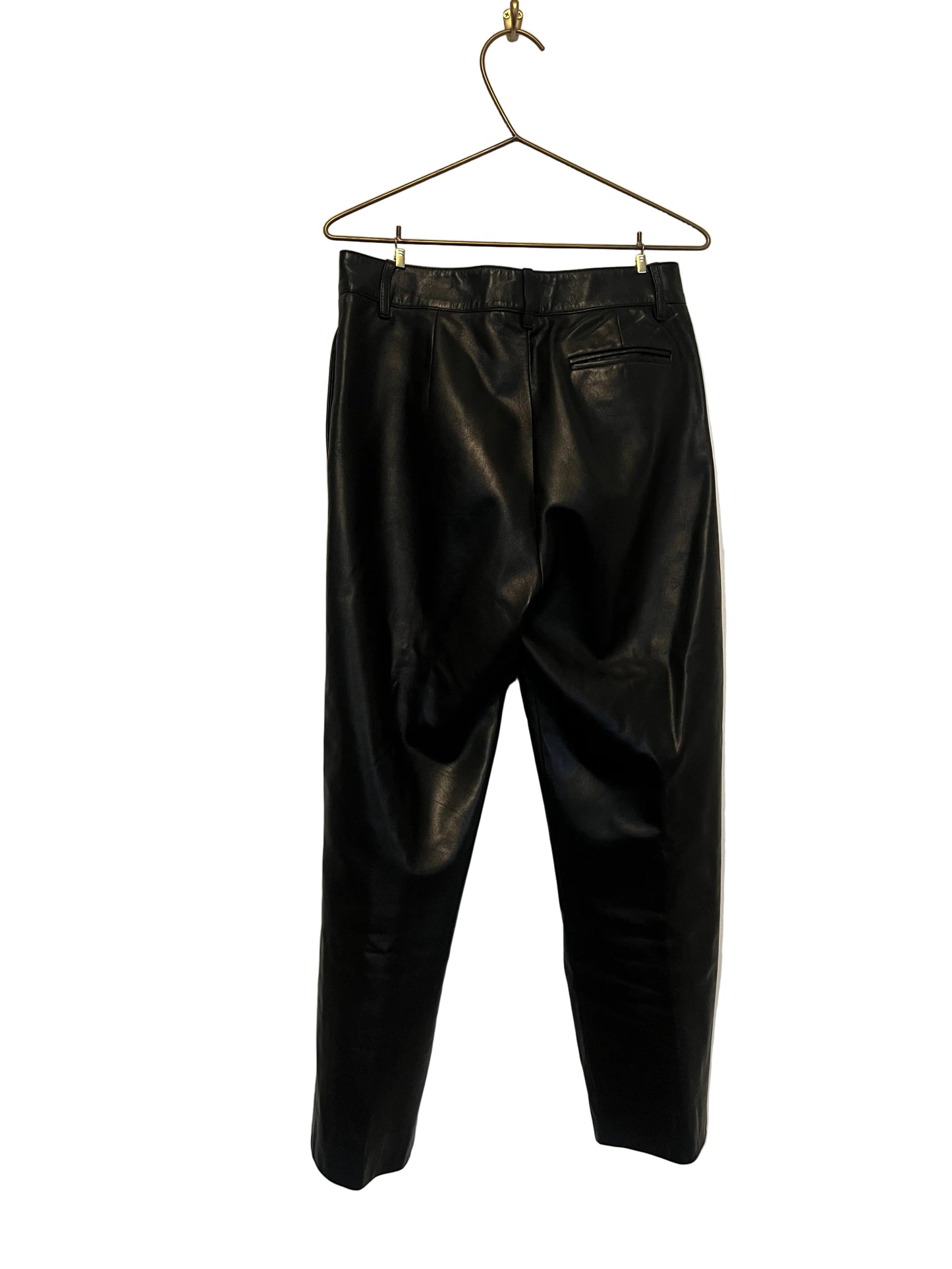 STÆRK ARCHIVE | 
THE MANHATTAN LEATHER PANTS / BLACK / LIMITED EDITION
