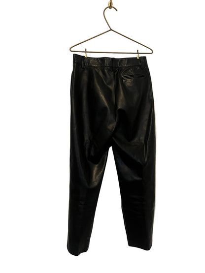 STÆRK ARCHIVE | 
THE MANHATTAN LEATHER PANTS / BLACK / LIMITED EDITION
