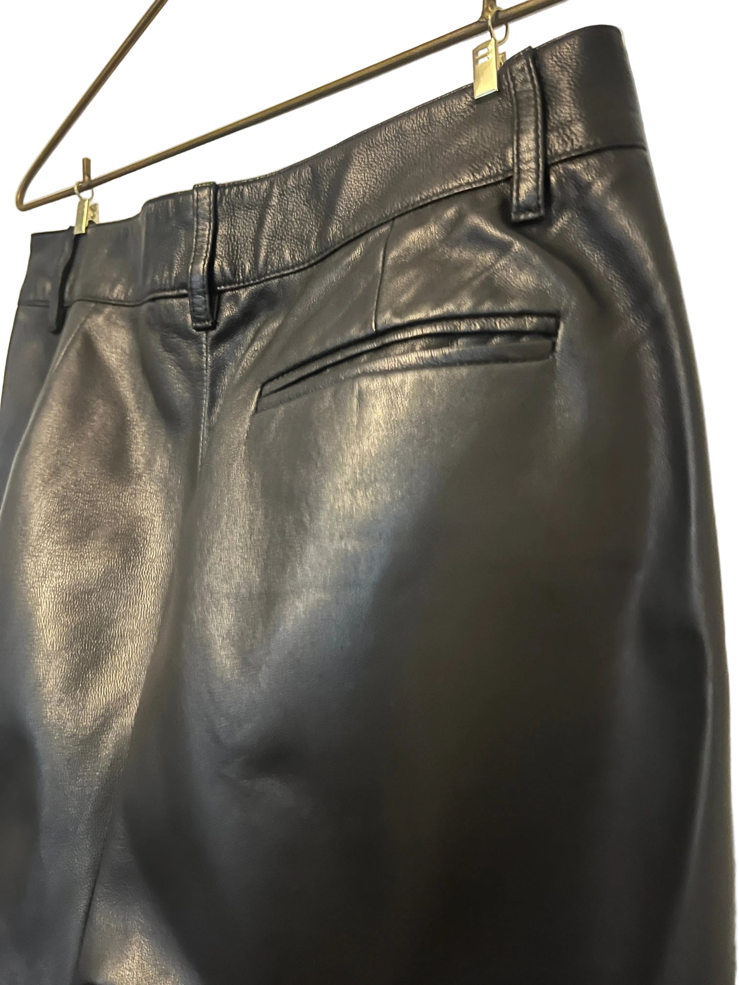 STÆRK ARCHIVE | 
THE MANHATTAN LEATHER PANTS / BLACK / LIMITED EDITION