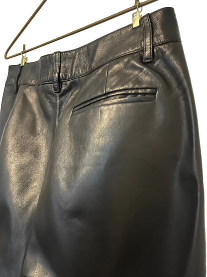 STÆRK ARCHIVE | 
THE MANHATTAN LEATHER PANTS / BLACK / LIMITED EDITION