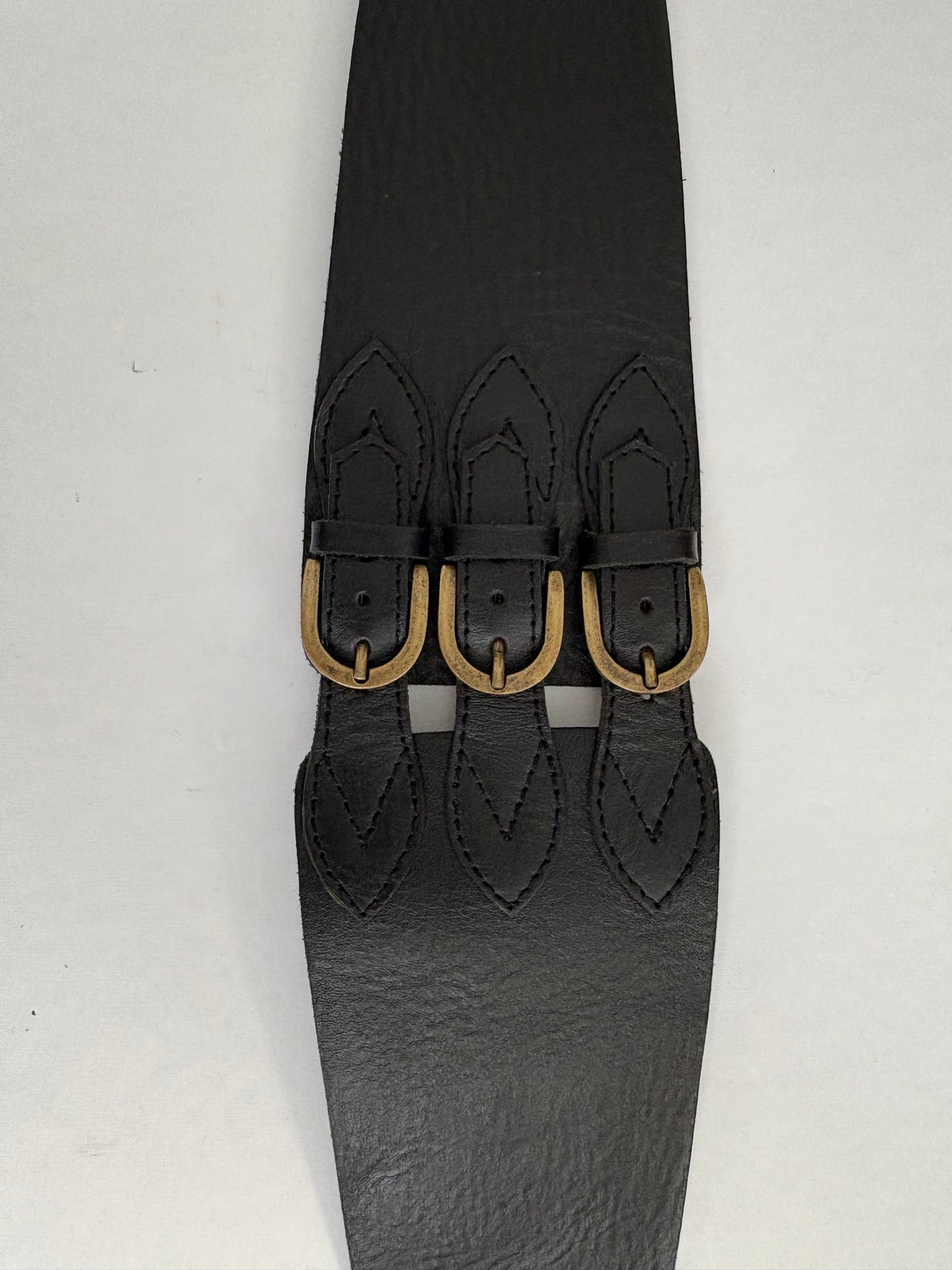 STÆRK ARCHIVE | 
THE DANCER BELT / BLACK LEATHER / LIMITED EDITION