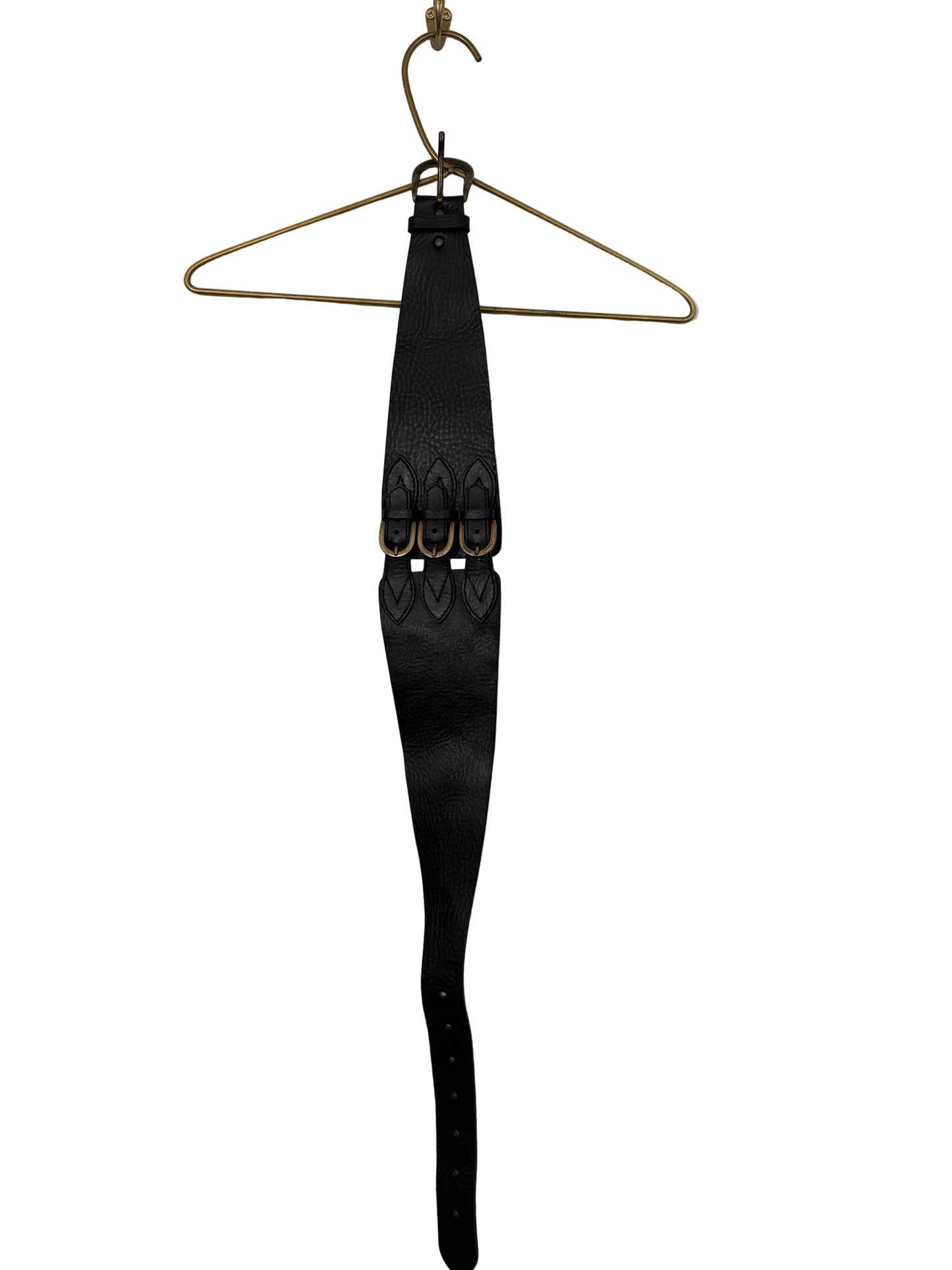 STÆRK ARCHIVE | 
THE DANCER BELT / BLACK LEATHER / LIMITED EDITION