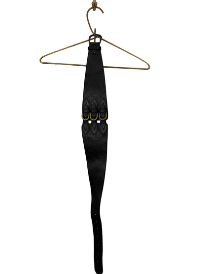 STÆRK ARCHIVE | 
THE DANCER BELT / BLACK LEATHER / LIMITED EDITION