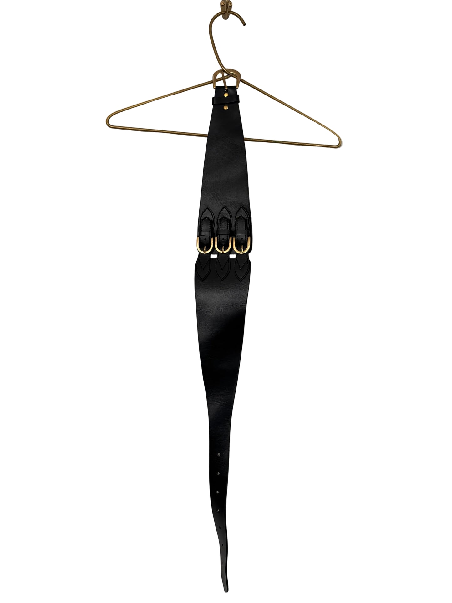 STÆRK ARCHIVE | 
THE DANCER BELT / BLACK LEATHER / LIMITED EDITION