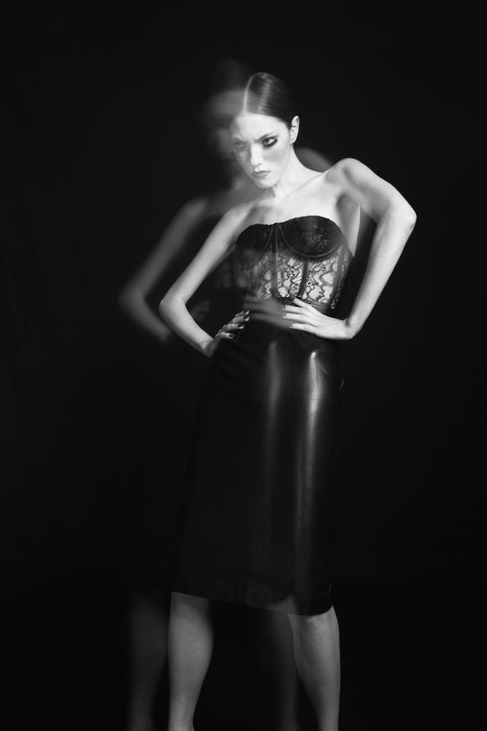 The Mapplethorpe Bustier Dress