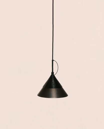 THE LEATHER KNOT PENDANT