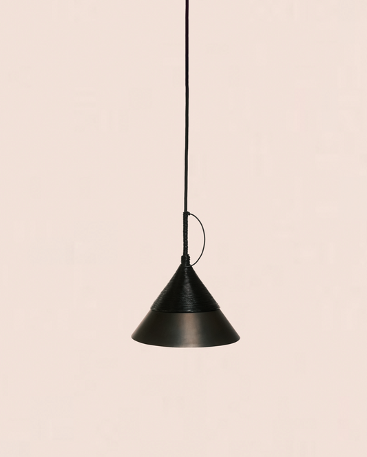 THE LEATHER KNOT PENDANT