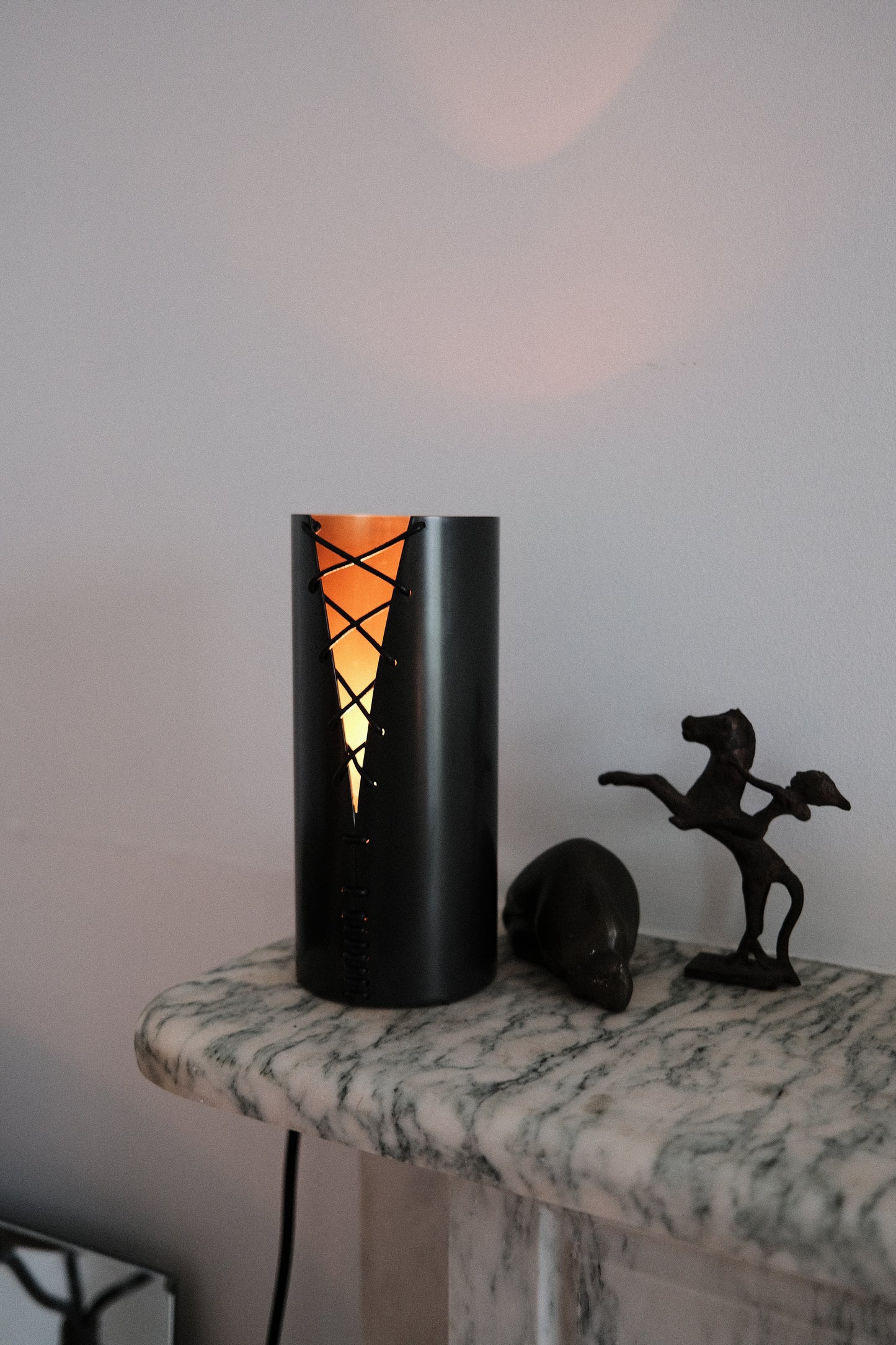 The Leather Corset Table Lamp