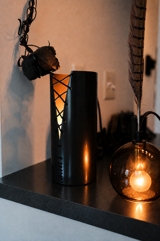 The Leather Corset Table Lamp