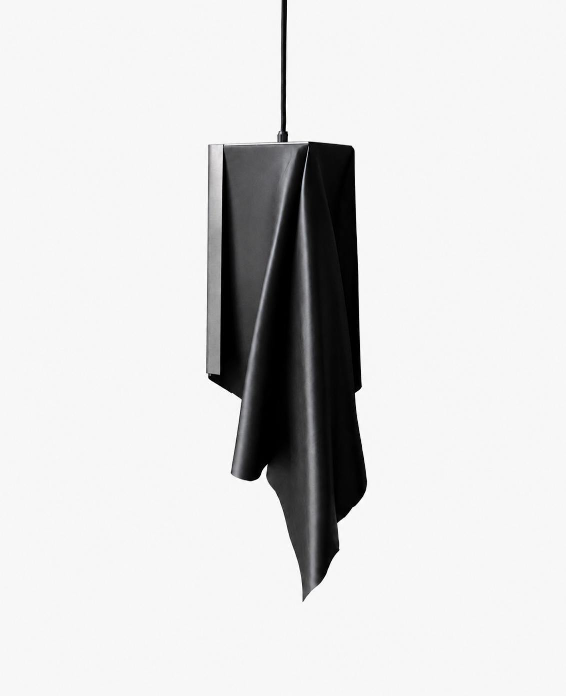 THE LEATHER DRAPE PENDANT