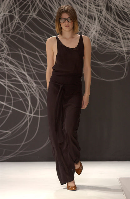 STÆRK ARCHIVE | THE WILD SWANS KNOT BACK DRESS / LIGHT TAUPE / LIMITED EDITION (Copy)