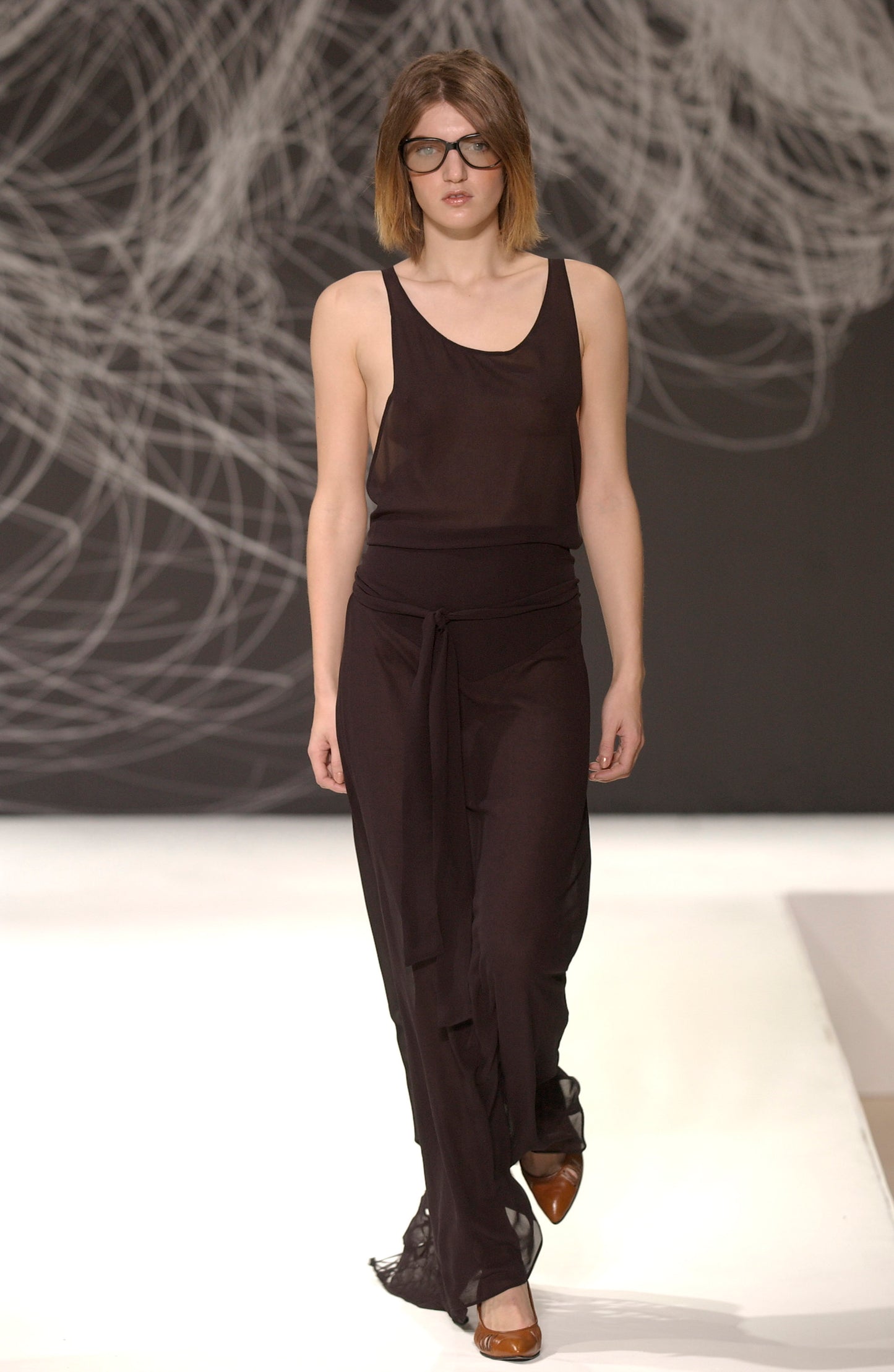 STÆRK ARCHIVE | THE WILD SWANS KNOT BACK DRESS / LIGHT TAUPE / LIMITED EDITION (Copy)