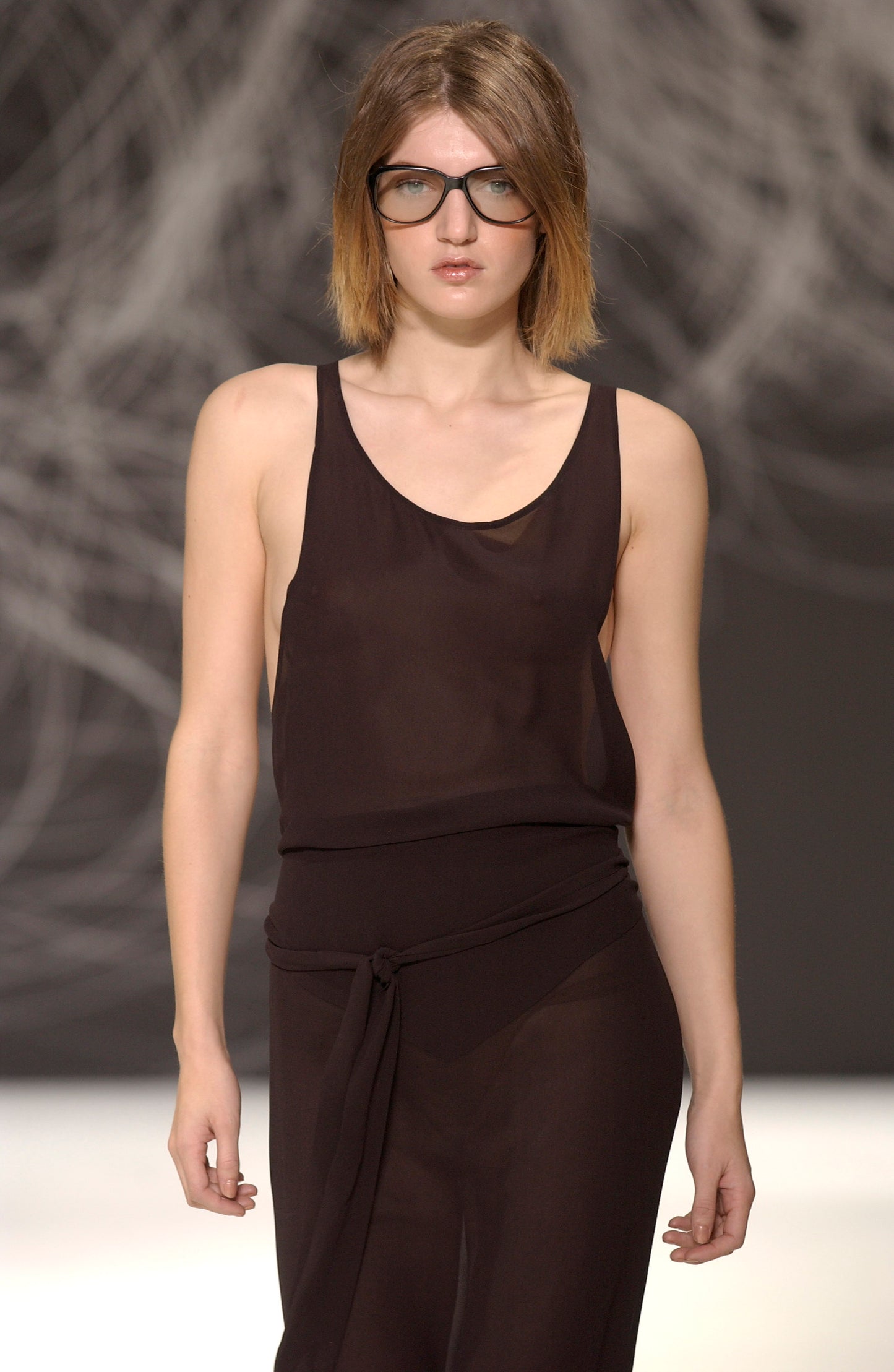 STÆRK ARCHIVE | THE WILD SWANS KNOT BACK DRESS / LIGHT TAUPE / LIMITED EDITION (Copy)