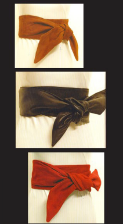 STÆRK ARCHIVE | THE WILD SWANS WRAP BELT / BLACK / LIMITED EDITION