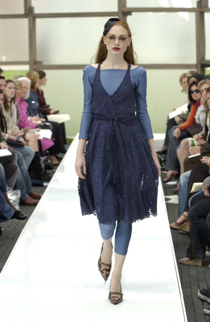 STÆRK ARCHIVE | THE DANCER BUCKLE PUMP / MAUVE & BLUE