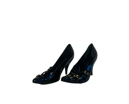 STÆRK ARCHIVE | THE DANCER BUCKLE PUMP / BLACK
