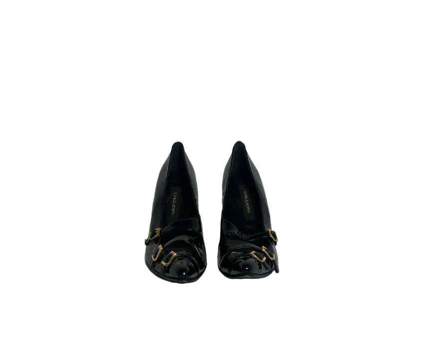 STÆRK ARCHIVE | THE DANCER BUCKLE PUMP / BLACK