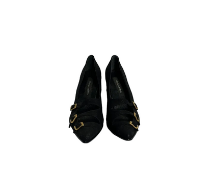 STÆRK ARCHIVE | THE DANCER BUCKLE PUMP / BLACK