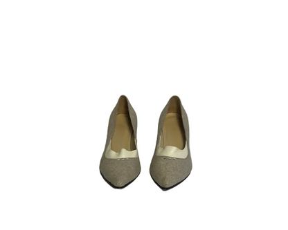 STÆRK ARCHIVE | THE STORYTELLER BLIXEN PUMP / CANVAS & LEATHER