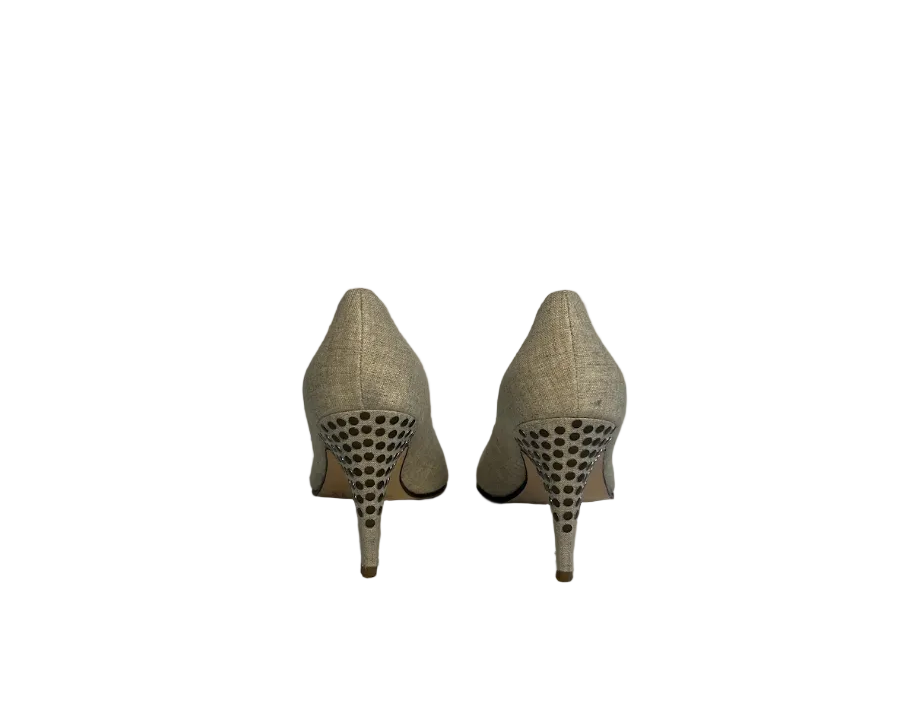 STÆRK ARCHIVE | THE STORYTELLER BLIXEN PUMP / CANVAS & LEATHER