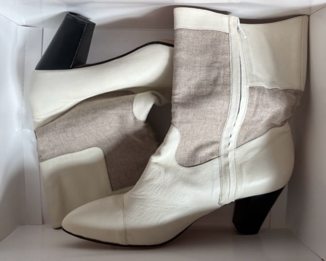 STÆRK ARCHIVE | THE STORYTELLER BLIXEN BOOT / CANVAS & LEATHER