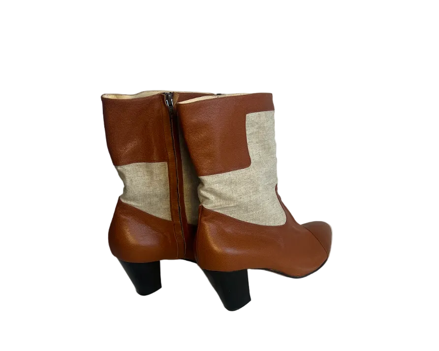 STÆRK ARCHIVE | THE STORYTELLER BLIXEN BOOT / CANVAS & LEATHER